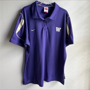Nike Washington Huskies Purple Polo XL